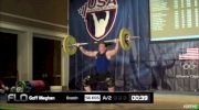 Meghan Goff (W35, 63kgs) Snatch 55 kgs