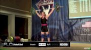 Kristi Seitz (W35, 63kgs) Snatch 45 kgs