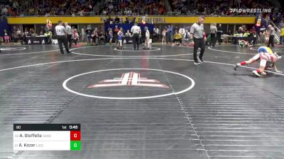 90 lbs Consi Of 32 #2 - Abel Stoffella, Canon McMillan vs Arlo Kozar, Ligonier Valley