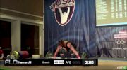 Jill Hanner (W35, 63kgs) Snatch 49 kgs