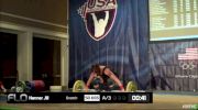 Jill Hanner (W35, 63kgs) Snatch 50 kgs