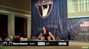 Elizabeth Wayne (W35, 63kgs) Snatch 45 kgs