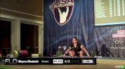 Elizabeth Wayne (W35, 63kgs) Snatch 45 kgs 2