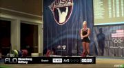 Brittany Riesenberg (W35, 63kgs) Snatch 76 kgs.