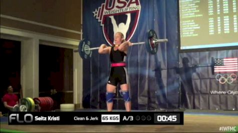 Kristi Seitz (W35, 63kgs) CJ 65 kgs