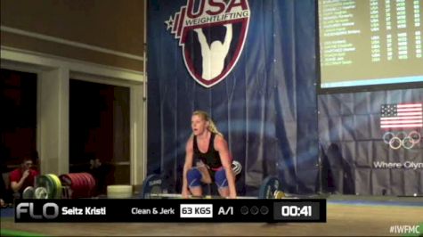 Kristi Seitz (W35, 63kgs) CJ 63 kgs