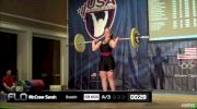 Sarah McCraw (W35, 63kgs) CJ 59 kgs 2