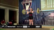 Sarah McCraw (W35, 63kgs) CJ 58 kgs