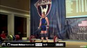 Melissa Knourek (W35, 63kgs) CJ 85 kgs