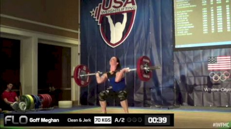 Meghan Goff (W35, 63kgs) CJ 70 kgs 2