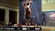 William Wolfe (M45, 94kgs) Snatch 87 kgs