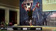 Christopher Dreisbach (M45, 105kgs) Snatch 89 kgs