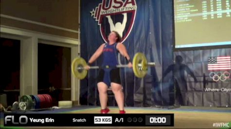 Yeung Erin (W35, 75+kgs) Snatch 53 kgs