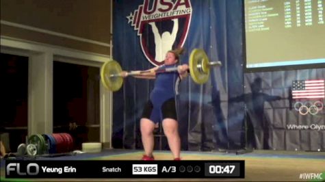 Yeung Erin (W35, 75+kgs) Snatch 53 kgs 3