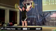 Tamara Walker (W35, 75+) Snatch 50 kgs