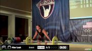 Leah Alter (W35, 75kgs) Snatch 50 kgs