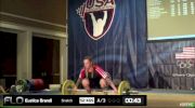 Eustice Brandi (W35, 75+kgs) Snatch 52 kgs