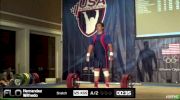 Wilfredo Hernandez (M45, 94kgs) Snatch 125 kgs