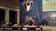 Tim Piper (M45, 94kgs) Snatch 82 kgs