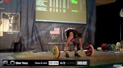 Tony Ober (M45,85 kgs) CJ 2 105 kgs