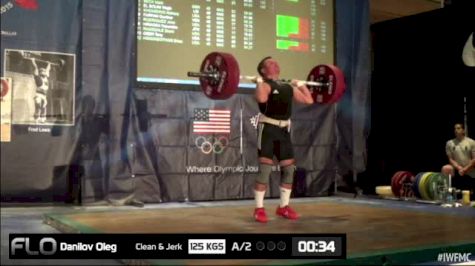 Oleg Danilov (M45,77 kgs) CJ 2 125 kgs