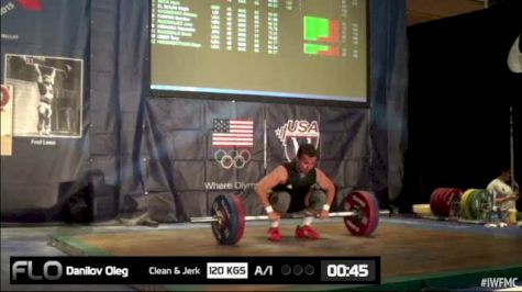 Oleg Danilov (M45,77 kgs) CJ 1 120 kgs