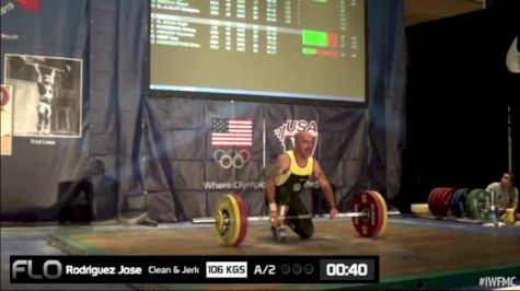 Jose Rodriguez (M45,77 kgs) CJ 2 108 kgs