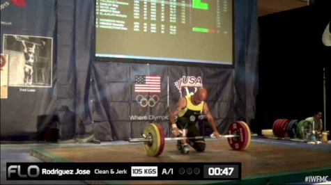 Jose Rodriguez (M45,77 kgs) CJ 1 105 kgs