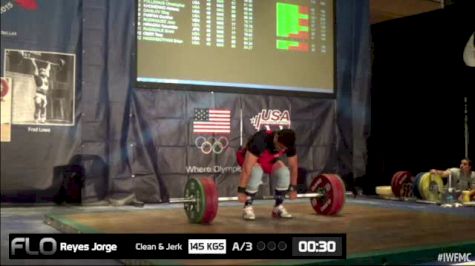 Jorge Reyes (M45,85 kgs) CJ 1 145 kgs