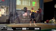 Christopher Follenius (M45,69 kgs) CJ 1 115 kgs