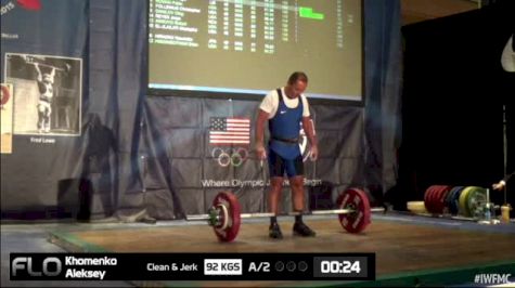 Aleksey Khomeko (M45,89 kgs) CJ 2 92 kgs