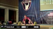 Eustice Brandi (W35, 75+kgs) Snatch 50 kgs