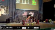 Katy Davis (W35,69kgs) Snatch 2 74 kgs