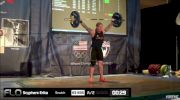 Erika Scyphers (W35,75kgs) Snatch 2 63 kgs