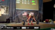 Anna Martin (W35,75kgs) Snatch 2 68 kgs