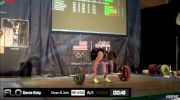 Katy Davis (W35,69kgs) CJ 1 90 kgs