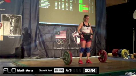 Anna Martin (W35,75kgs) CJ 3 90 kgs