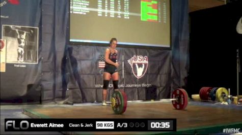 Aimee Anaya Everett (W35,75kgs) CJ 3 98 kgs