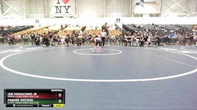 67 lbs Semifinal - Joe Monachino Jr, Greece Storm Wrestling Club vs Parker Watson, Elmira Junior Wrestling Club