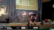 Yasunnobu Hiraoka (M45,77 kgs) Snatch 1 73 kgs