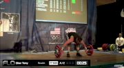 Tony Ober (M45,85 kgs) Snatch 2 77 kgs