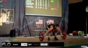 Tony Ober (M45,85 kgs) Snatch 1 77 kgs