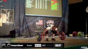 Robert Arroyo (M45,85 kgs) Snatch 1 118 kgs