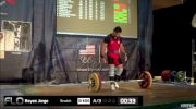 Jorge Reyes (M45,85 kgs) Snatch 3 111 kgs