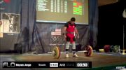 Jorge Reyes (M45,85 kgs) Snatch 2 111 kgs