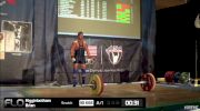 Brian Higginbotham (M45,85 kgs) Snatch 1 110 kgs