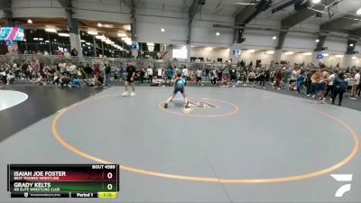 132 lbs Semifinal - Isaiah Joe Foster, Best Trained Wrestling vs Grady Kelts, NB Elite Wrestling Club