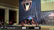 Yasui Shunichiro (M40, 85kgs) Snatch 87 kgs