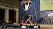 Scott Johnson (M40, 85kgs) Snatch 87 kgs