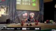 Steve Owens (M40,77kgs) Snatch 2 84kgs